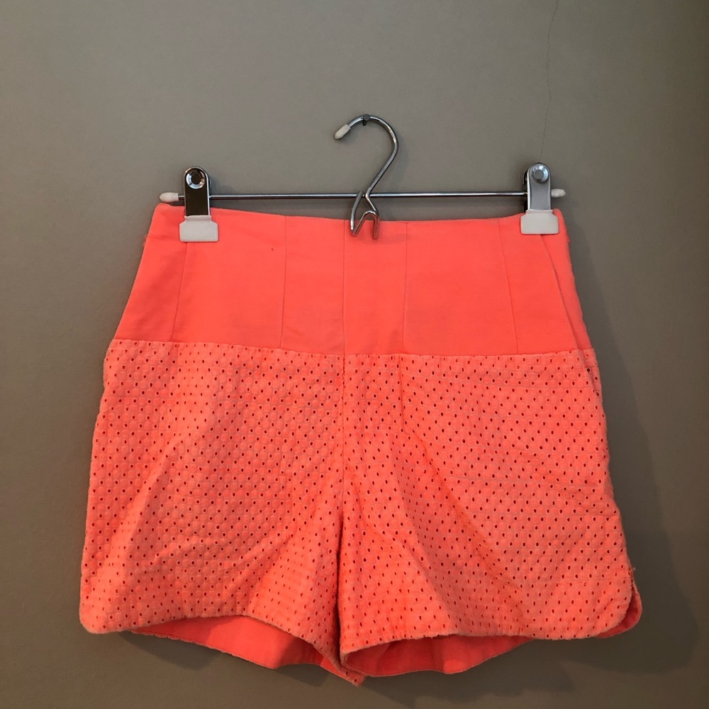 Anthropologie high waisted shorts!